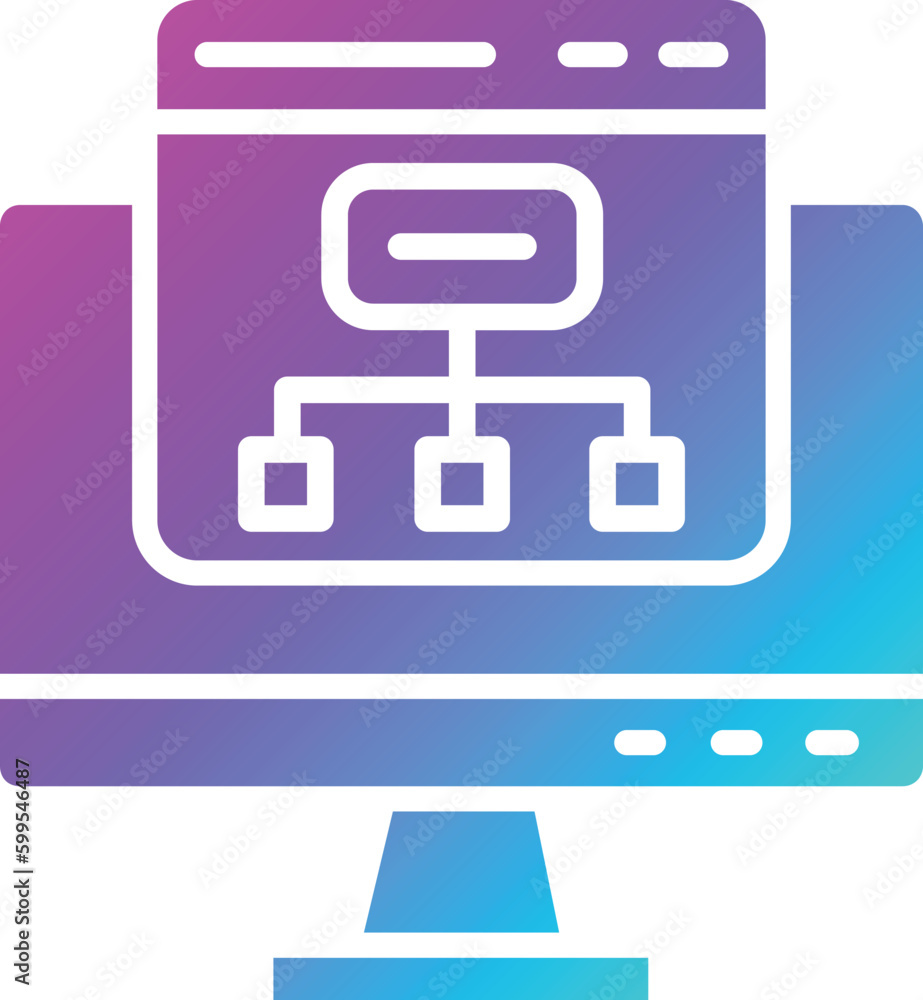 Sitemap Vector Icon Design Illustration Sitemap Vector Icon Design Illustration