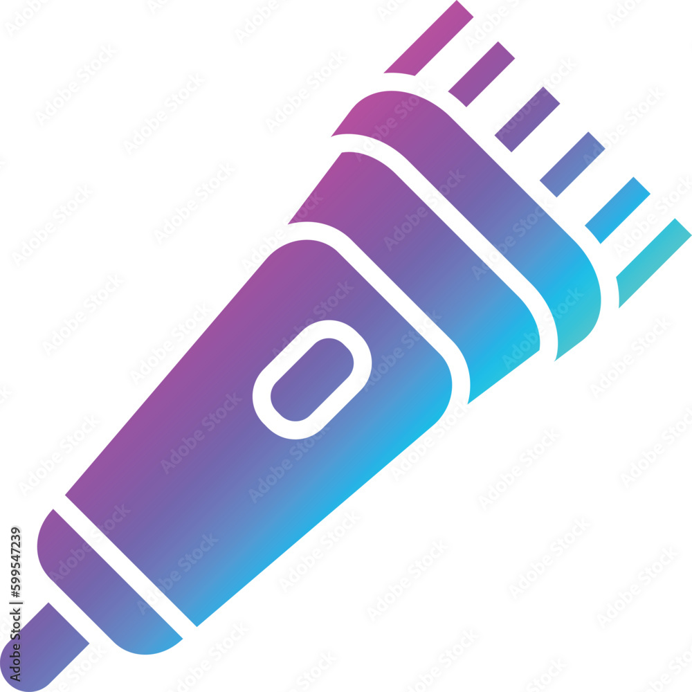 Hair clipper Vector Icon Design Illustration Hair clipper Vector Icon Design Illustration