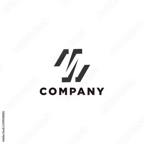 Wallpaper Mural letter W logo in rounded square vector Torontodigital.ca