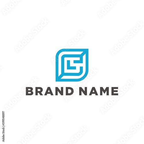 Letter G, LG, GL modern Logo icon monogram design. Vector graphic design template element.