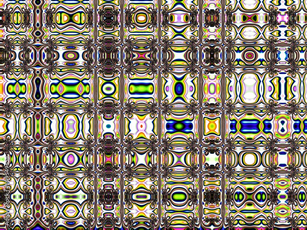 Fractal complex patterns - Mandelbrot set detail, digital artwork for ...