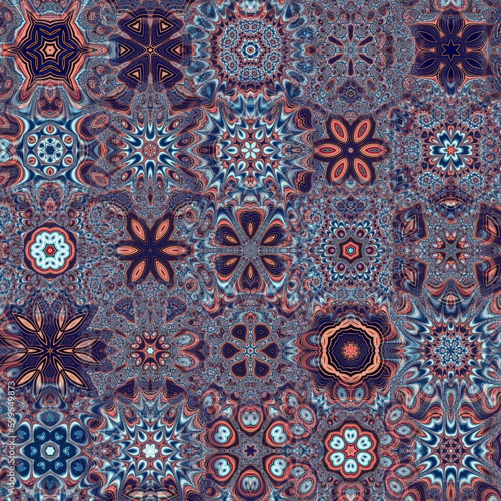 Fractal complex patterns - Mandelbrot set detail, digital artwork for ...