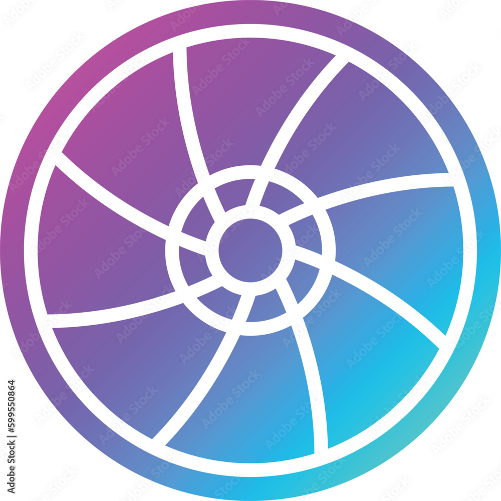 Lens Vector Icon Design Illustration Lens Vector Icon Design Illustration