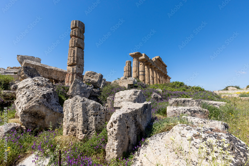 Selinunte, Archaeological Park in Sicily, Italy