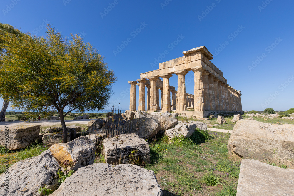 Selinunte, Archaeological Park in Sicily, Italy
