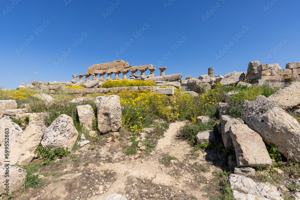 Selinunte, Archaeological Park in Sicily, Italy Selinunte, Archaeological Park in Sicily, Italy