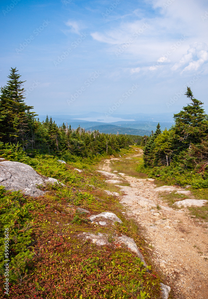 Spring Day at Mount Saddleback in Maine Spring Day at Mount Saddleback in Maine