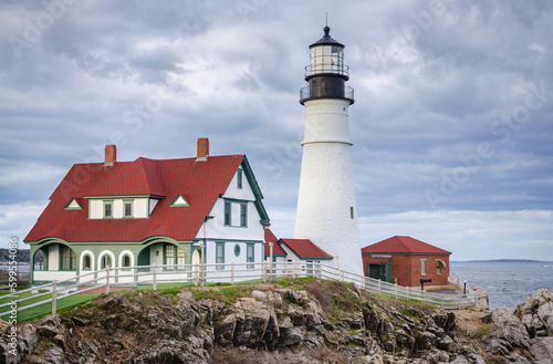 Portland Head Light, in Cape Elizabeth, Maine