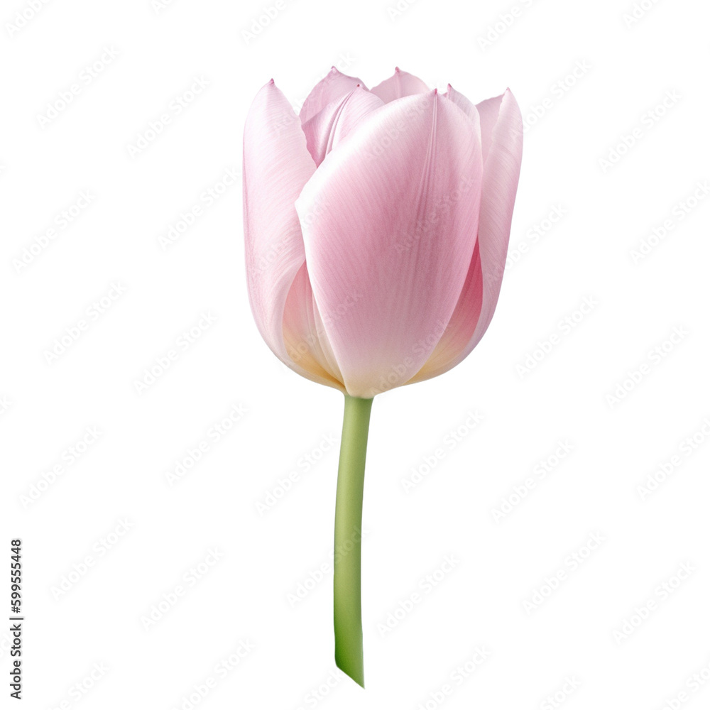pink tulip isolated on transparent background cutout pink tulip isolated on transparent background cutout