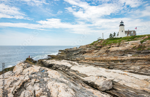 Pemaquid Point Lighthouse, Lighthouse in Bristol, Maine