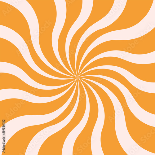 Retro wavy background with a vintage colors