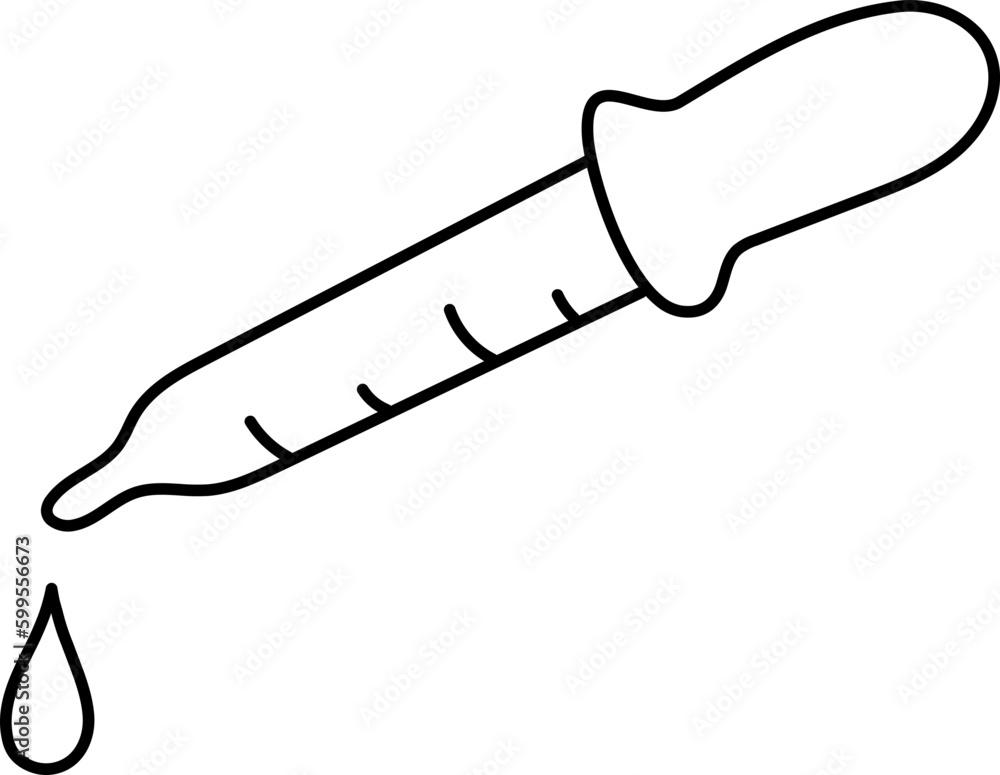 Science Dropper Nurse Chemistry Serum Doodle Hand Drawn Illustration Science Dropper Nurse Chemistry Serum Doodle Hand Drawn Illustration