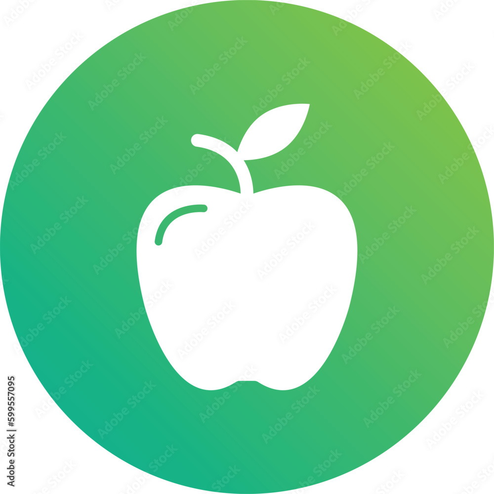 Apple Vector Icon Design Illustration Apple Vector Icon Design Illustration