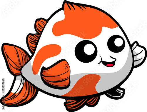 Cute Koi Fish photo