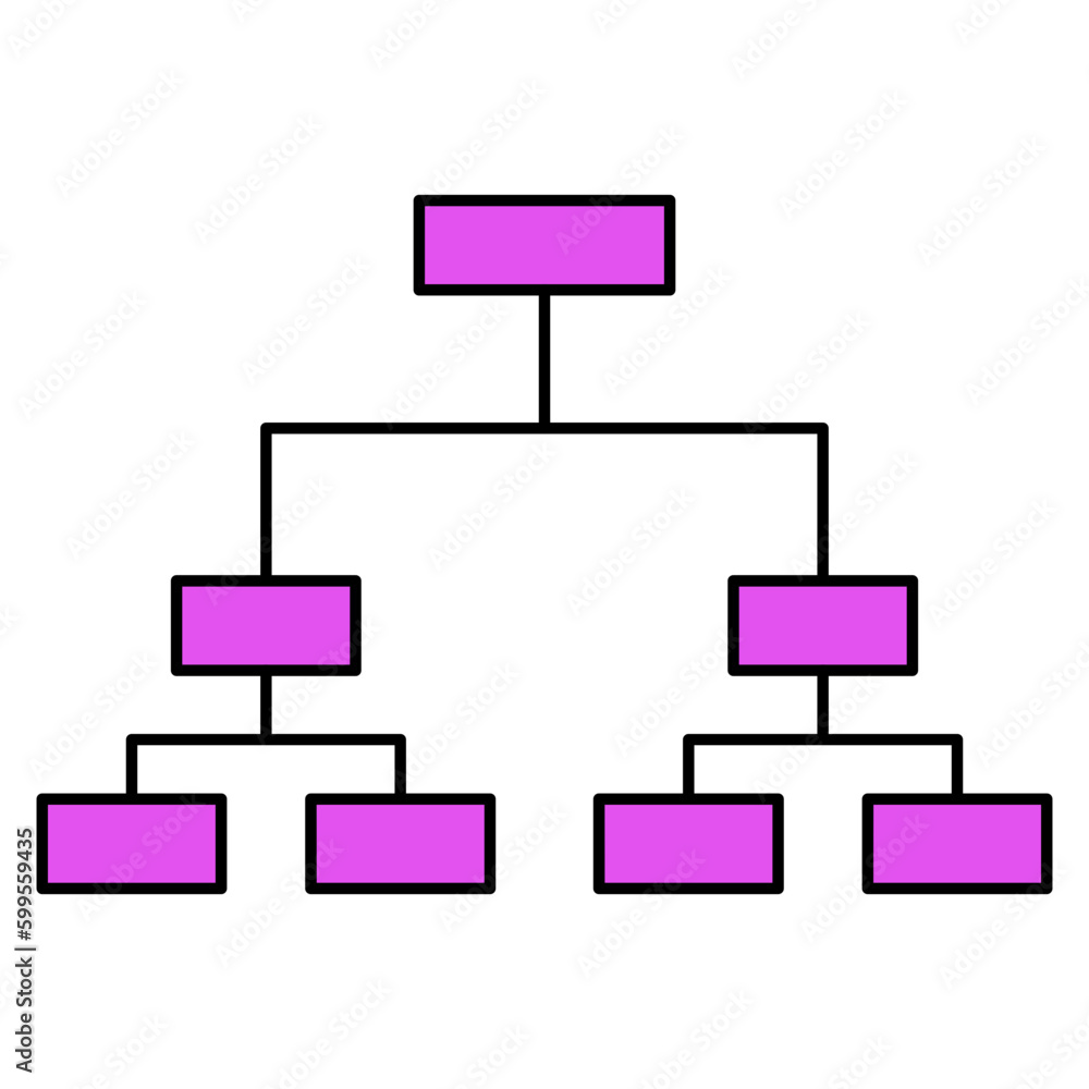 organizational structure icon organizational structure icon