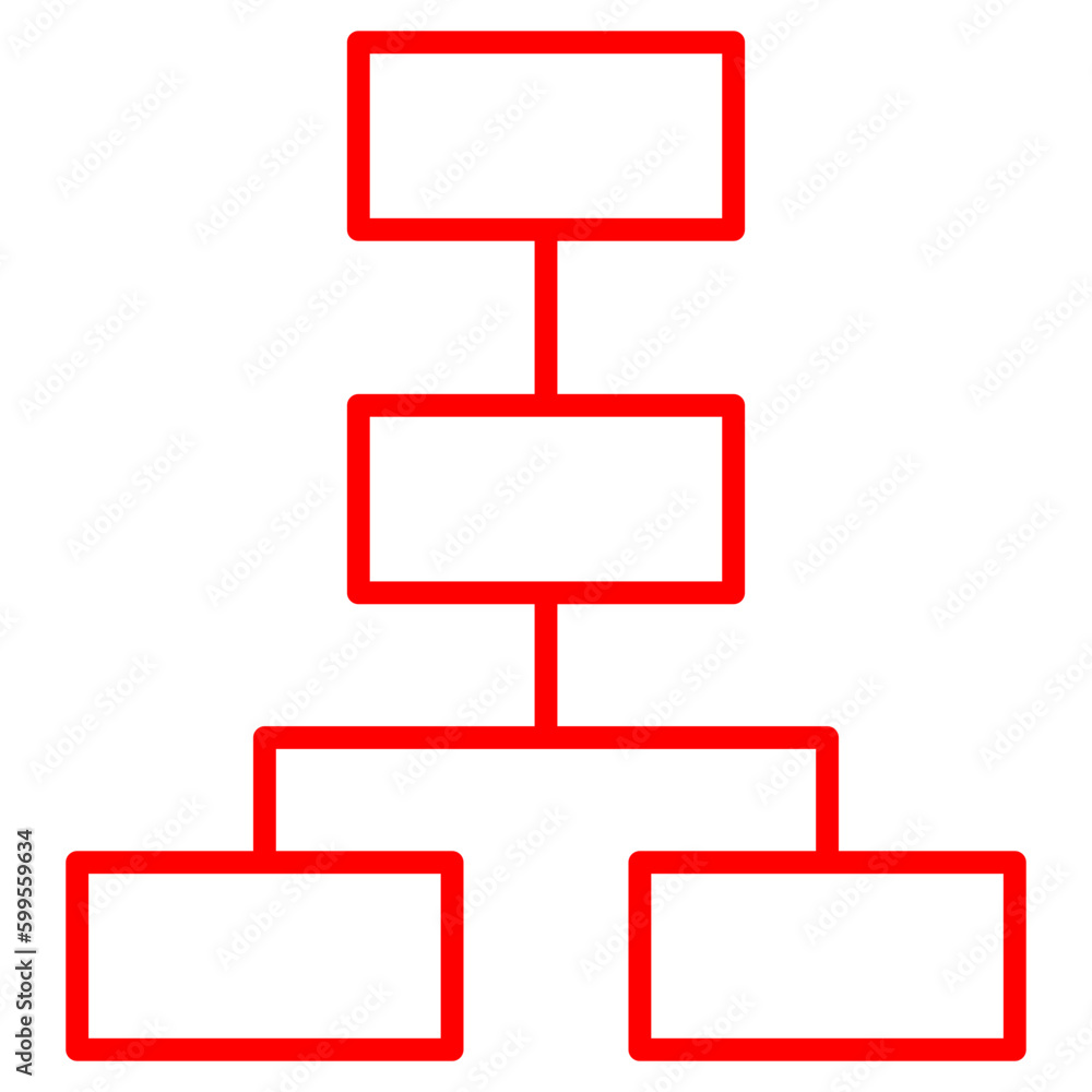 organizational structure icon organizational structure icon