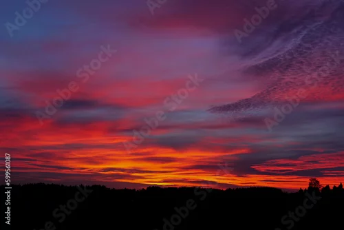 Obraz Zachód słońca