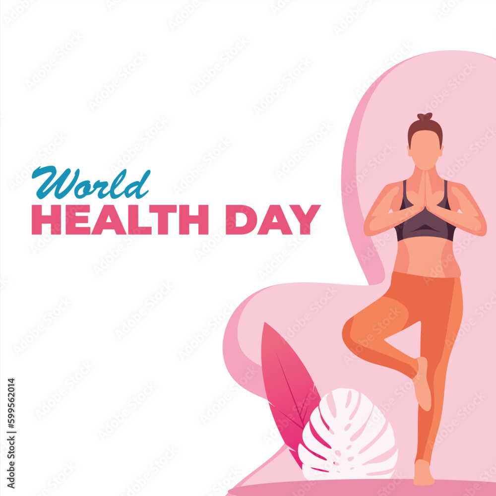 World health day design vector World health day design vector