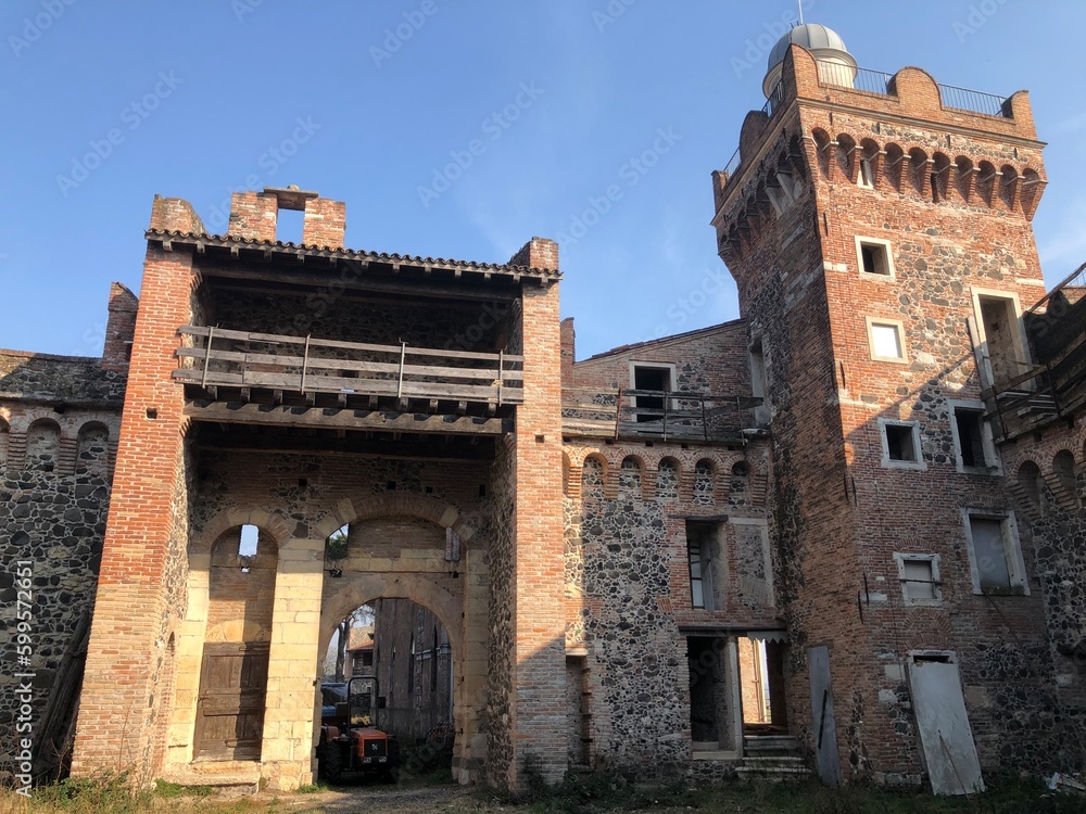 Castello dei Maltraverso is a medieval castle in Montebello Vicentino