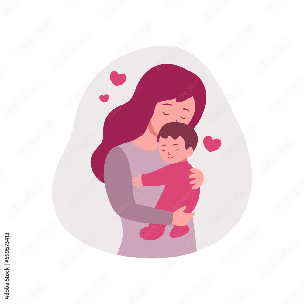 Mother's Day Illustration Mother's Day Illustration