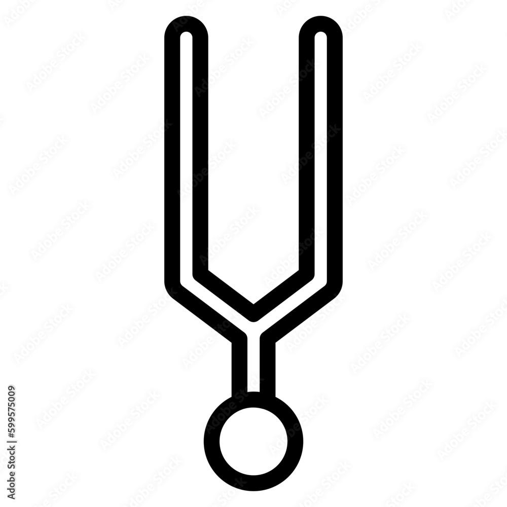 tuning fork line tuning fork line