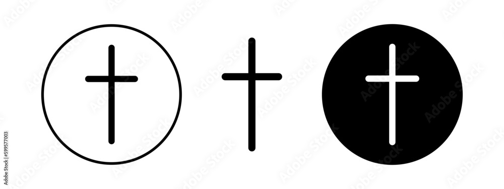 Cross, great religion logo for any purposes. Set of christian cross illustration. Cross, great religion logo for any purposes. Set of christian cross illustration.