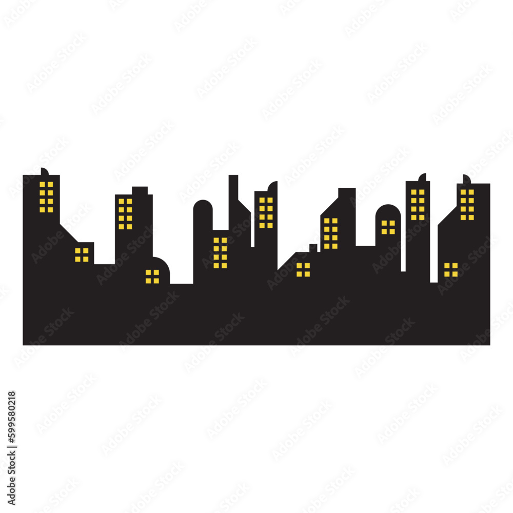 City Building Silhouette