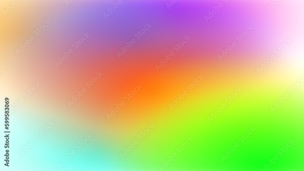 HD abstract rainbow background for banner, background, ads, etc