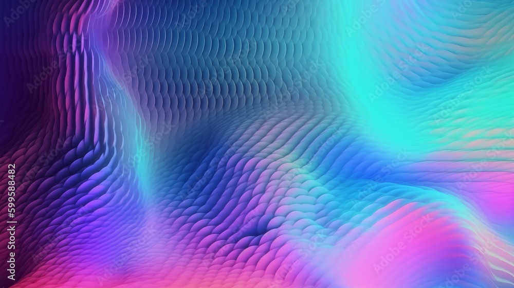 Holographic abstract background. AI generated. Holographic abstract background. AI generated.