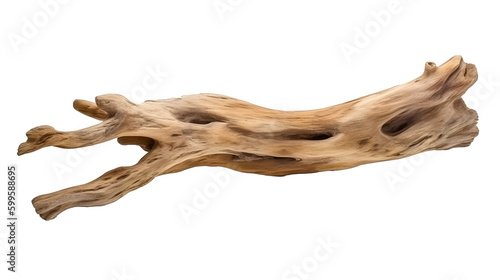流木の美しさを表現したアートワーク(切り抜き) No.011 | Artwork (clipping) expressing the beauty of driftwood Generative AI