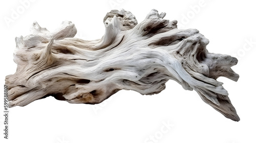 流木の美しさを表現したアートワーク(切り抜き) No.004 | Artwork (clipping) expressing the beauty of driftwood Generative AI