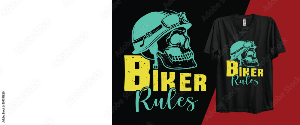 Obraz premium Biker T-shirt Designs - 72+ Biker T-shirt Ideas in 2023,Motorcycle label t-shirt design Royalty Free Vector Image,Tshirt Print with Bike Racer Trophy Retro Design 