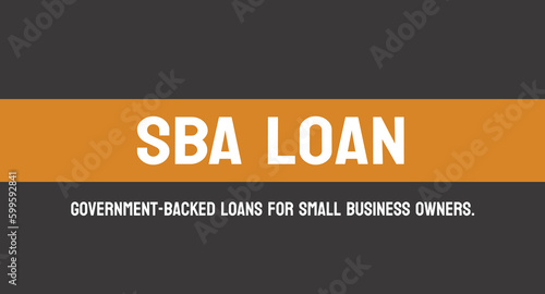 SBA Loan - loan offered by Small Business Administration photo