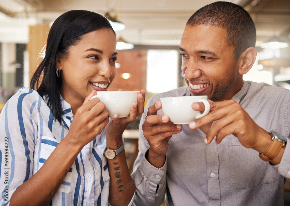 Romance, fun and coffee date with happy couple at a cafe or restaurant, bonding, in love and talking. Young boyfriend and girlfriend enjoying their relationship and free time on the weekend together Romance, fun and coffee date with happy couple at a cafe or restaurant, bonding, in love and talking. Young boyfriend and girlfriend enjoying their relationship and free time on the weekend together