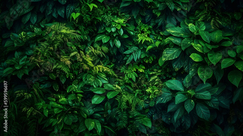                                                                                                        No.024   Twisted Jungle Vines and Lianas  A Detailed Artwork of a Dense and Lush Tropical Rainforest Generative AI