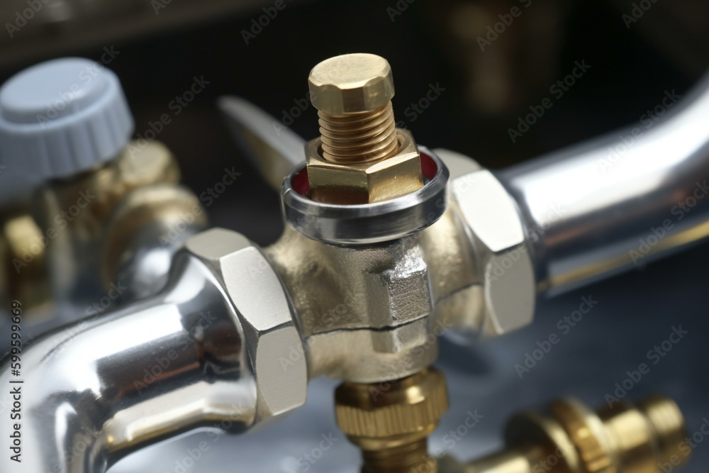 Plumbing tools and equipment. Generative AI Plumbing tools and equipment. Generative AI