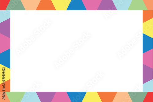 Free Download Multi Color pastel, rainbow vector texture in style. Beautiful illustration with trapezoid. Backgrounds for mobile phones, laptops, photos, web, white background, - GFXLoad