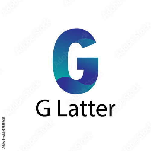abstract letter G logo premium vector template