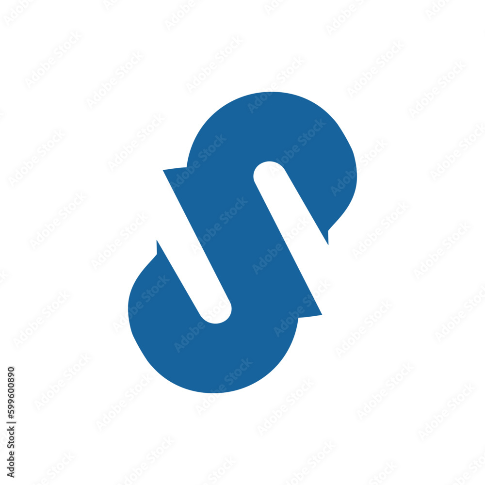 creative Modern abstract letter SJ, JS creative Modern abstract letter SJ, JS