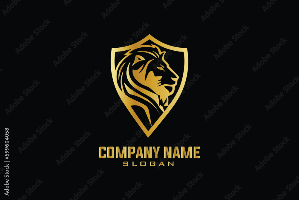 lion logo design vector template lion logo design vector template