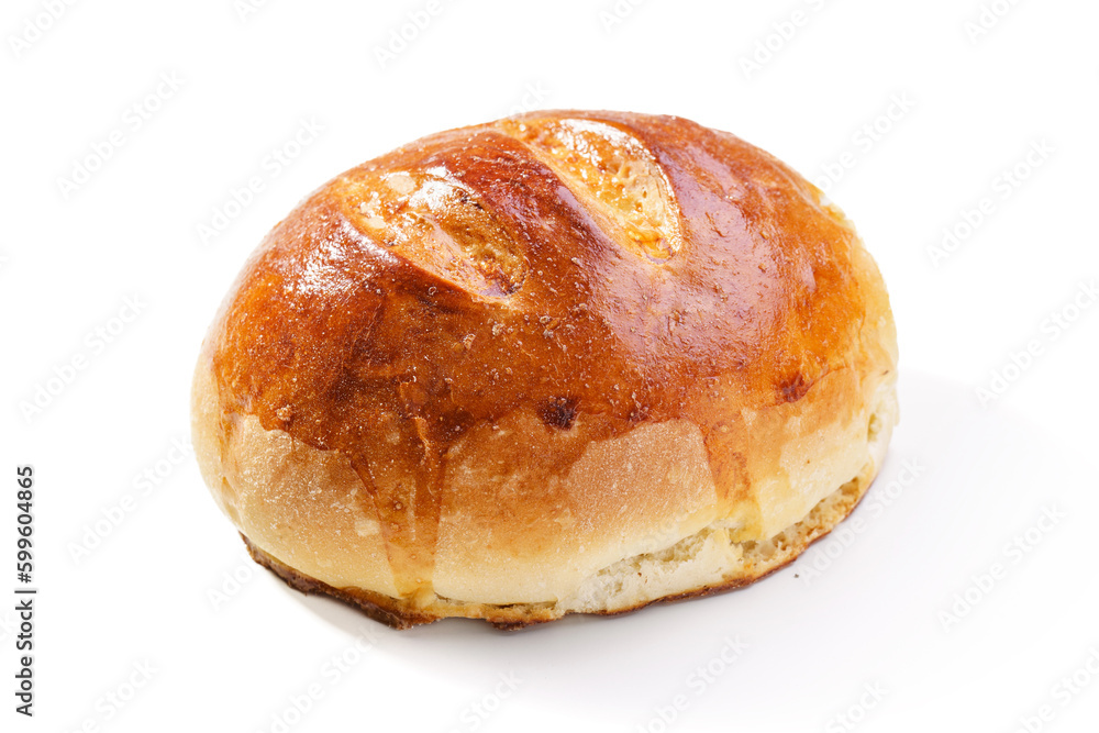 Bułka, hamburger, pieczywo wyizolowane na białym tle Bułka, hamburger, pieczywo wyizolowane na białym tle
