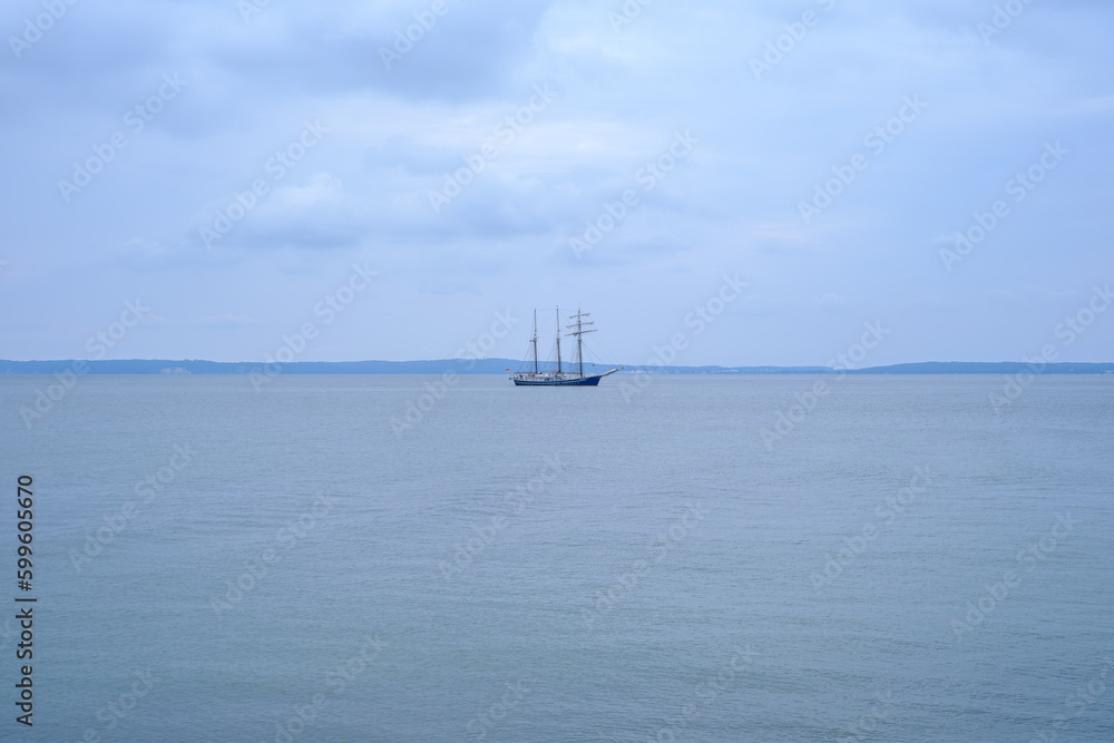 Lonely Distant Sailing Ship Lonely Distant Sailing Ship
