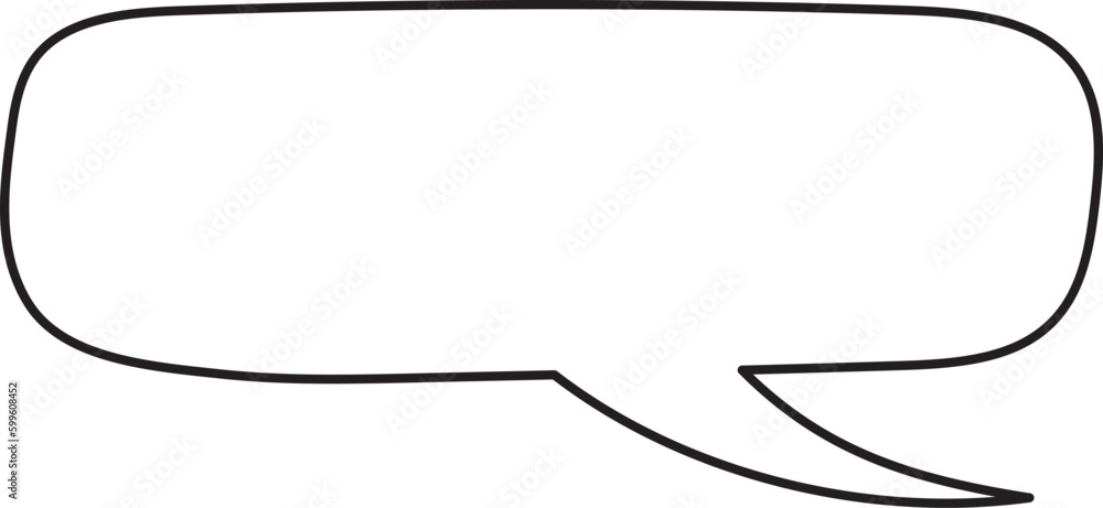 Rectangular Speech Bubble Rectangular Speech Bubble