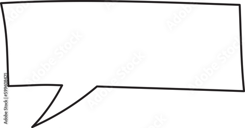 Rectangular Speech Bubble