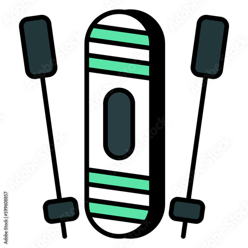 An icon design of ski accessory 