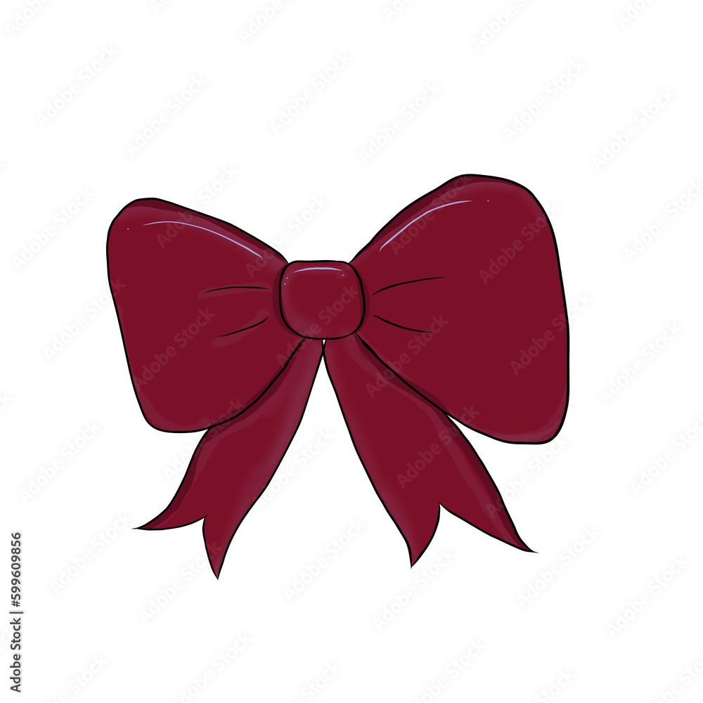 red ribbon bow red ribbon bow