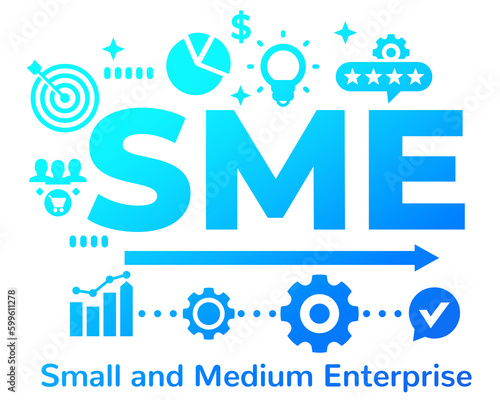 SME, small and medium enterprise, illustration © nexusby