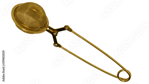Slika na platnu Tea strainer isolated on transparent background