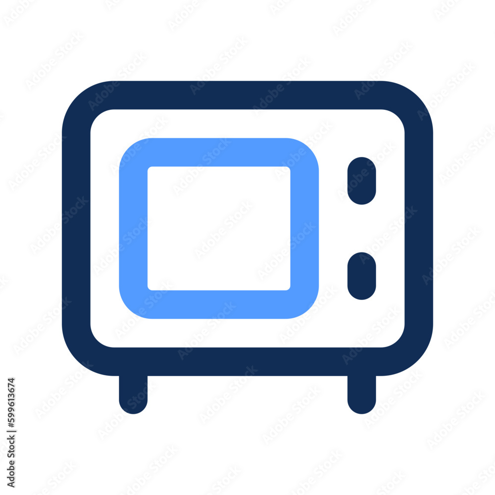microwave outline color icon microwave outline color icon