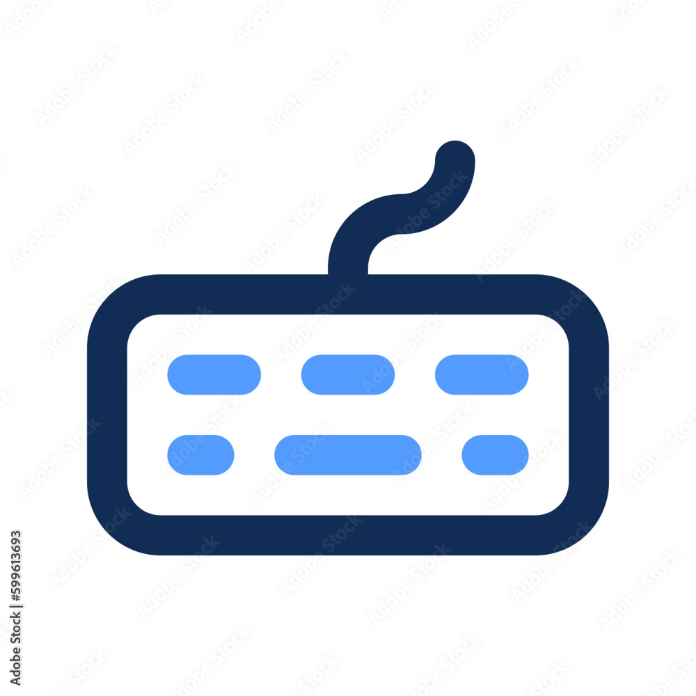 keyboard outline color icon